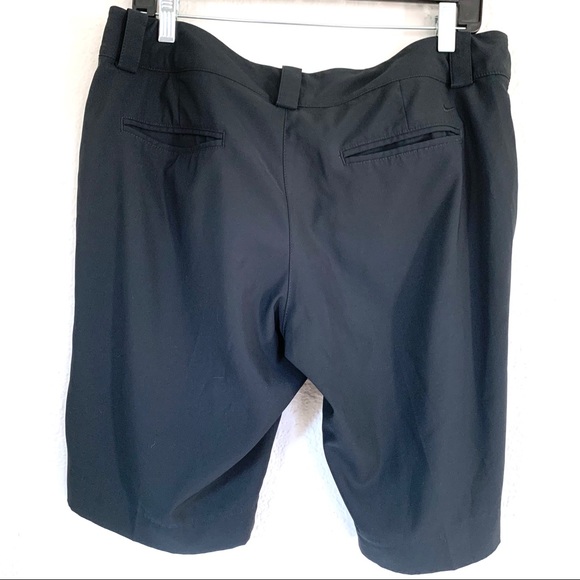 Nike golf black dri-fit Bermuda shorts size 10 - Picture 4 of 6